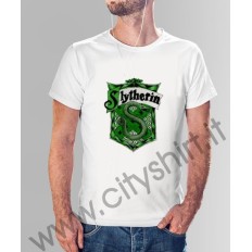 La T-shirt Harry Potter stemma serpeverde