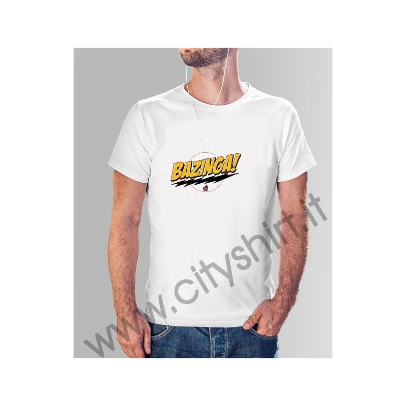 La T-shirt big bang theory Bazinga La T-shirt big bang theory Bazinga