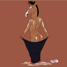 T-shirt bojack horseman