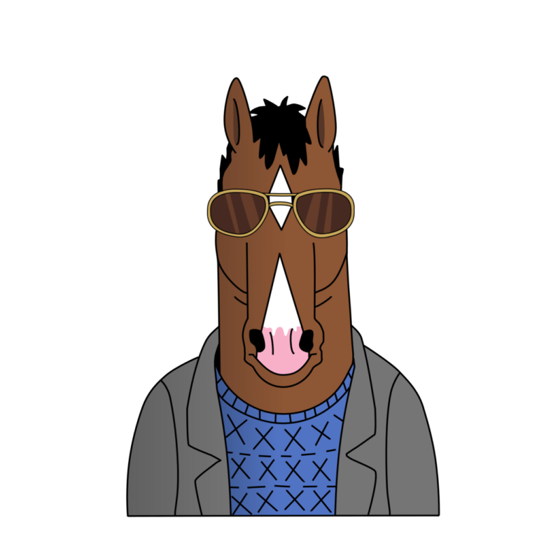 T-shirt bojack horseman T-shirt bojack horseman