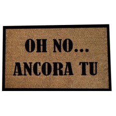 Zerbino "Ancora tu" - Asciugapassi personalizzato con cornice in gomma