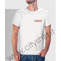 La T-shirt con il code spotify con la canzone ti amo di luchè