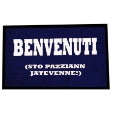 Zerbino "Jatevenne" - Asciugapassi personalizzato con cornice in gomma
