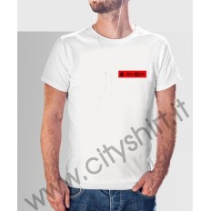 La T-shirt con il code spotify con la canzone baby goodman di tananai