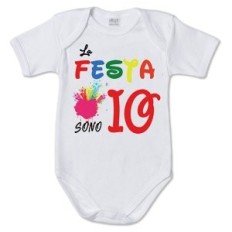 Bodino Bimbo Personalizzato Qui la festa sono io