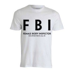 Felpa Girocollo FBI Female Body Inspector