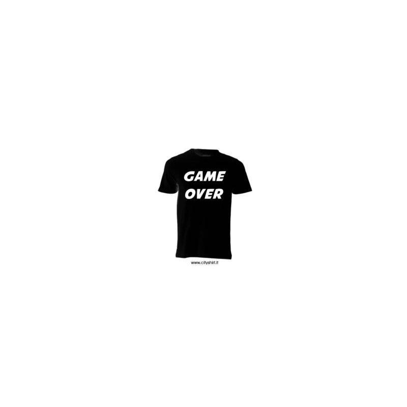 Maglietta Game Over per amanti dei videogiochi retrò Maglietta Game Over per amanti dei videogiochi retrò