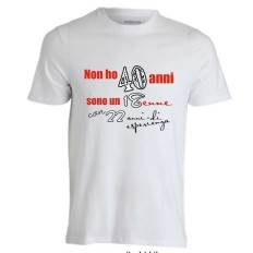 T-shirt Non Ho 40 Anni
