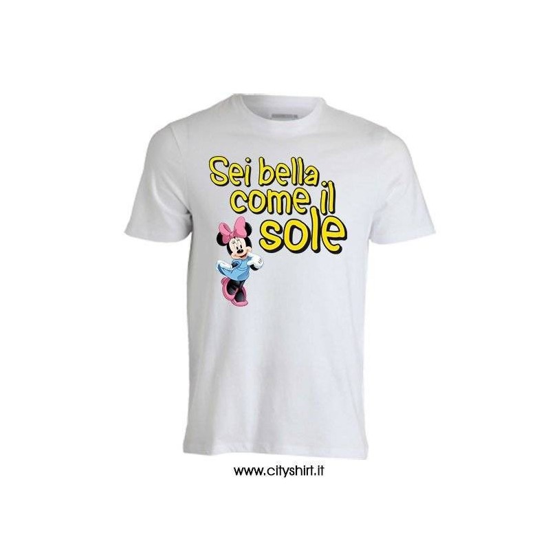 T-shirt Sei Bella Come Il Sole
