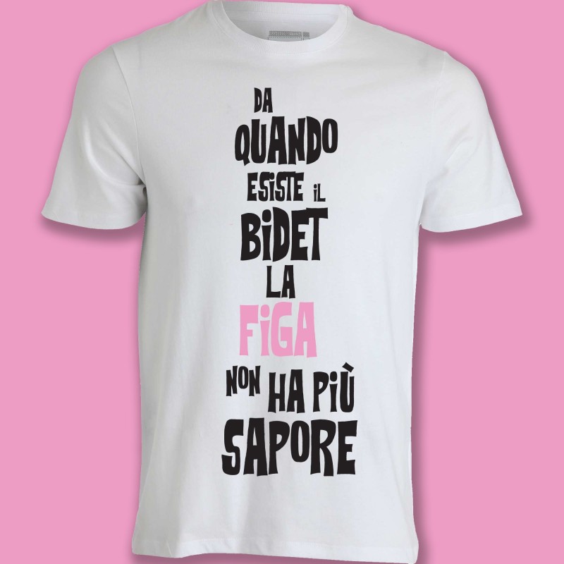 T-shirt Da Quando Esiste Il Bidet T-shirt Da Quando Esiste Il Bidet
