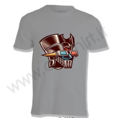 T-Shirt Robot Glasses