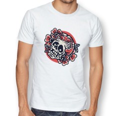 T-Shirt Skull Old Style