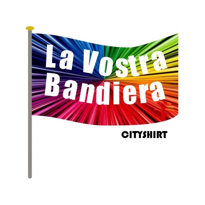 50x70 cm Bandiera personalizzata
