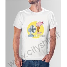 T-Shirt hot-cream_space