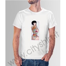 T-Shirt tattoo-girl_space