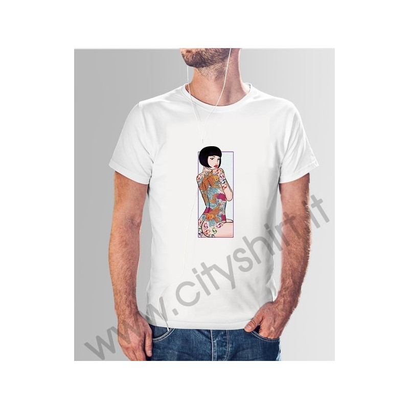 T-Shirt tattoo-girl_space T-Shirt tattoo-girl_space