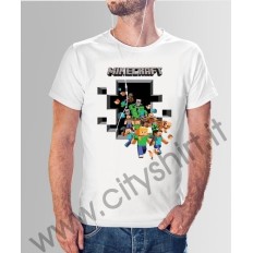 T-shirt Breaking Minecraft