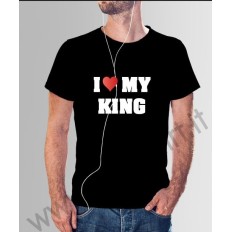 T-shirt I Love my King