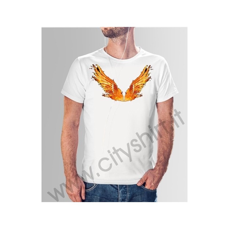 T-Shirt Ali di Fuoco