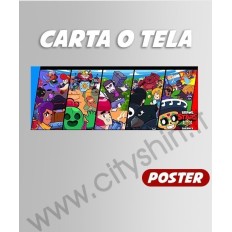Poster brawl stars Carta o Tela