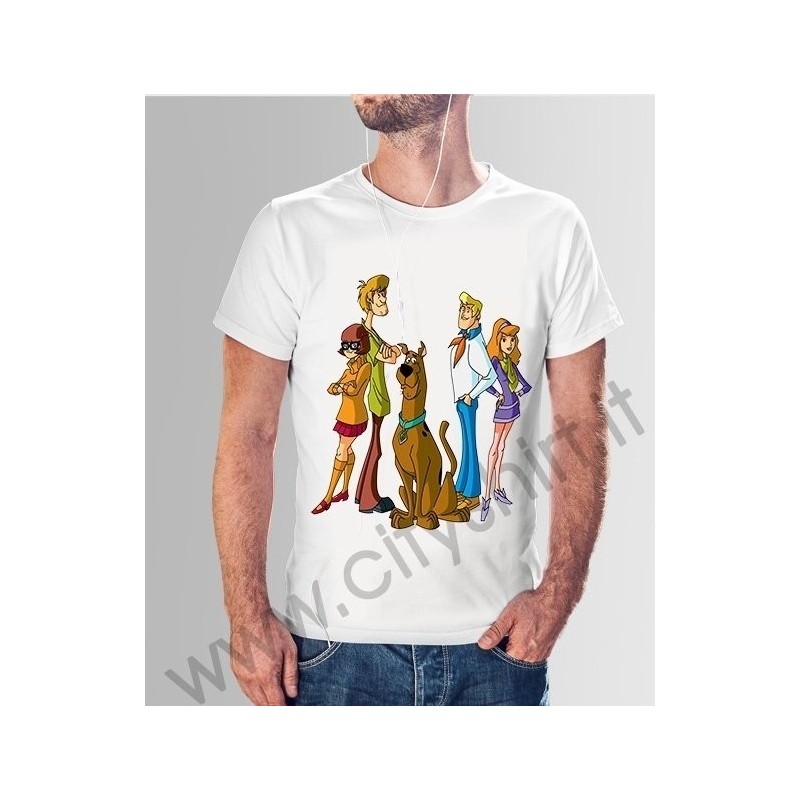 T-Shirt Scooby Doo Group T-Shirt Scooby Doo Group