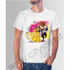 T Shirt la bella e la bestia