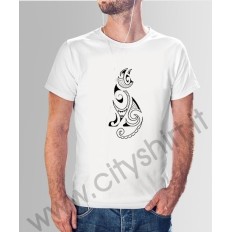 T Shirt gatto tattoo