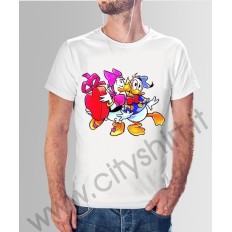 T Shirt paperino e paperina