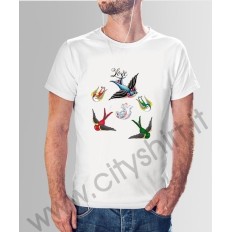 T Shirt Birds love