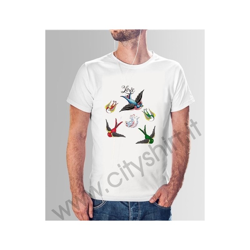 T Shirt Birds love T Shirt Birds love