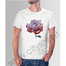 T Shirt Rosa disegnata