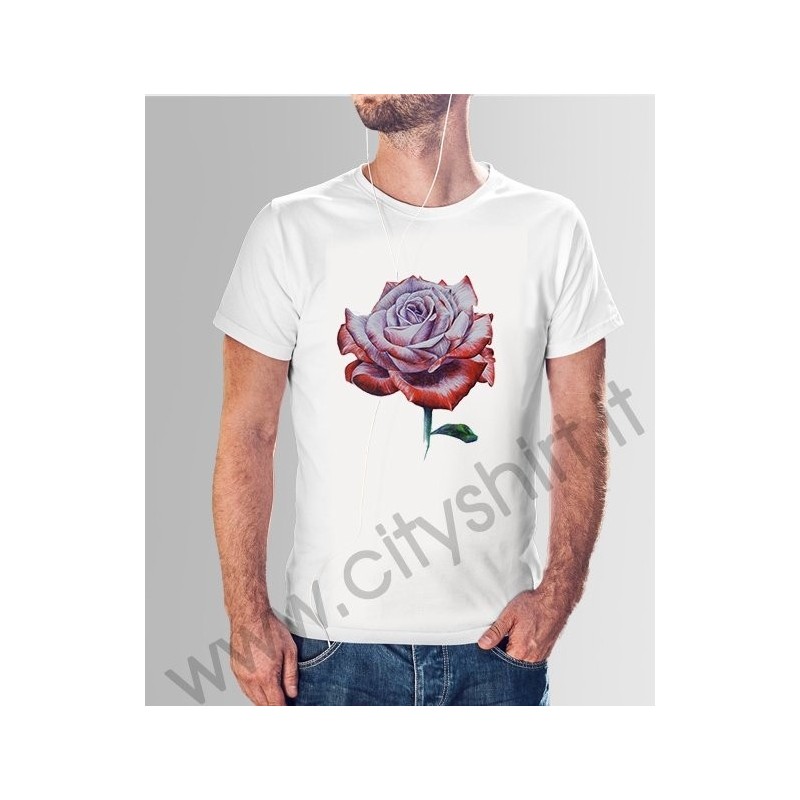 T Shirt Rosa disegnata T Shirt Rosa disegnata