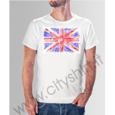 La T-shirt  Bandiera uk vintage