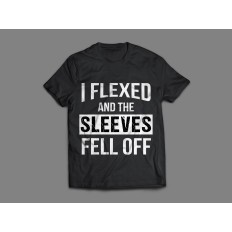 T-shirt Fitness I Flexed