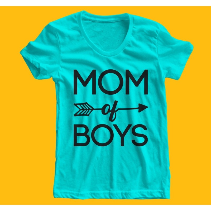 T-shirt mom of boys T-shirt mom of boys