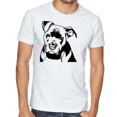 T-Shirt Pitbull Silhouette