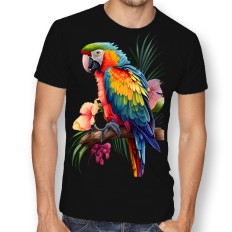 La T-shirt PAPPAGALLO FLOWERS