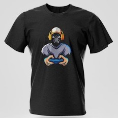 Maglietta Teschio Gamer 2