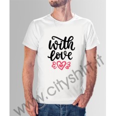 La T-shirt San Valentino White Love