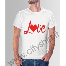 La T-shirt San Valentino Love