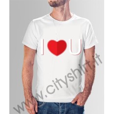 La T-shirt San Valentino I Love You 4