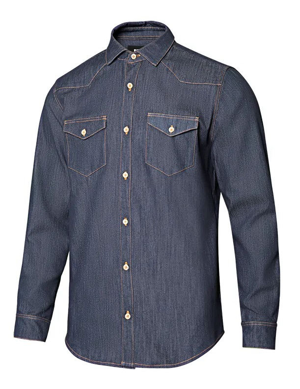 CAMICIA MAN DENIM MANICA LUNGA
