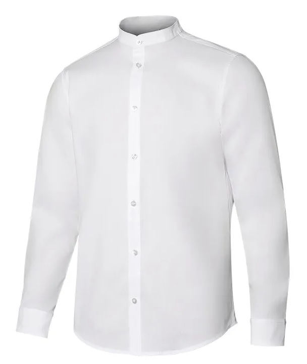 CAMICIA MAN COLLO ALLA COREANA MANICA LUNGA
