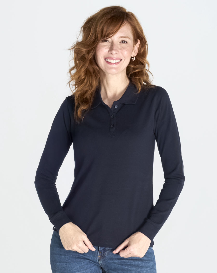 POLO REGULAR LADY MANICA LUNGA