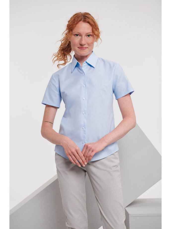 CAMICIA LADY OXFORD MANICA CORTA