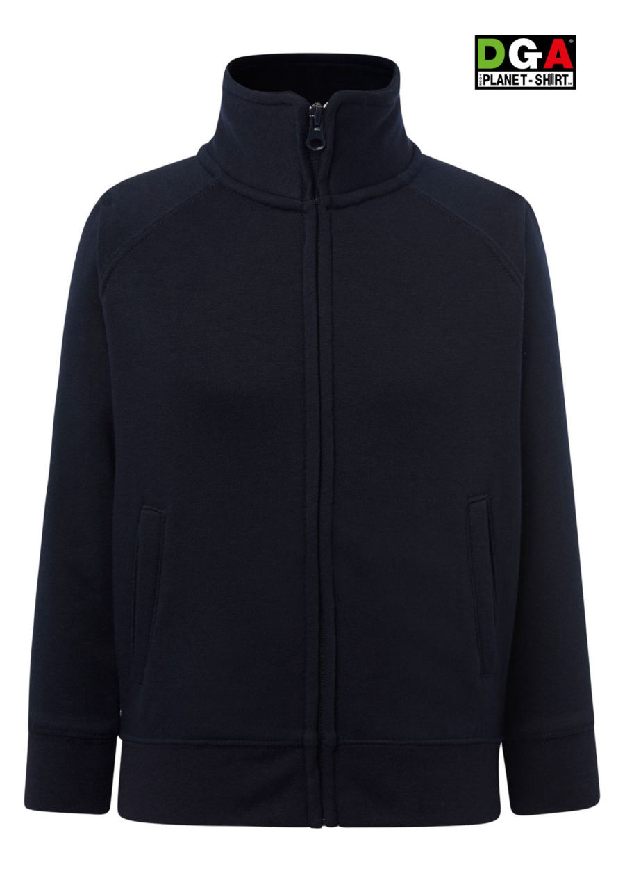 FELPA LEGGERA ZIP INTERA KID