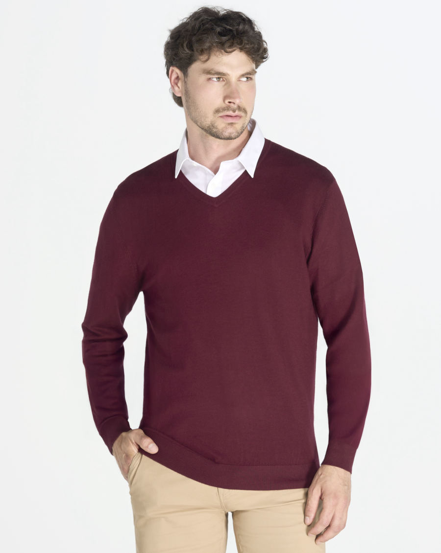 PULLOVER MAN COLLO A V