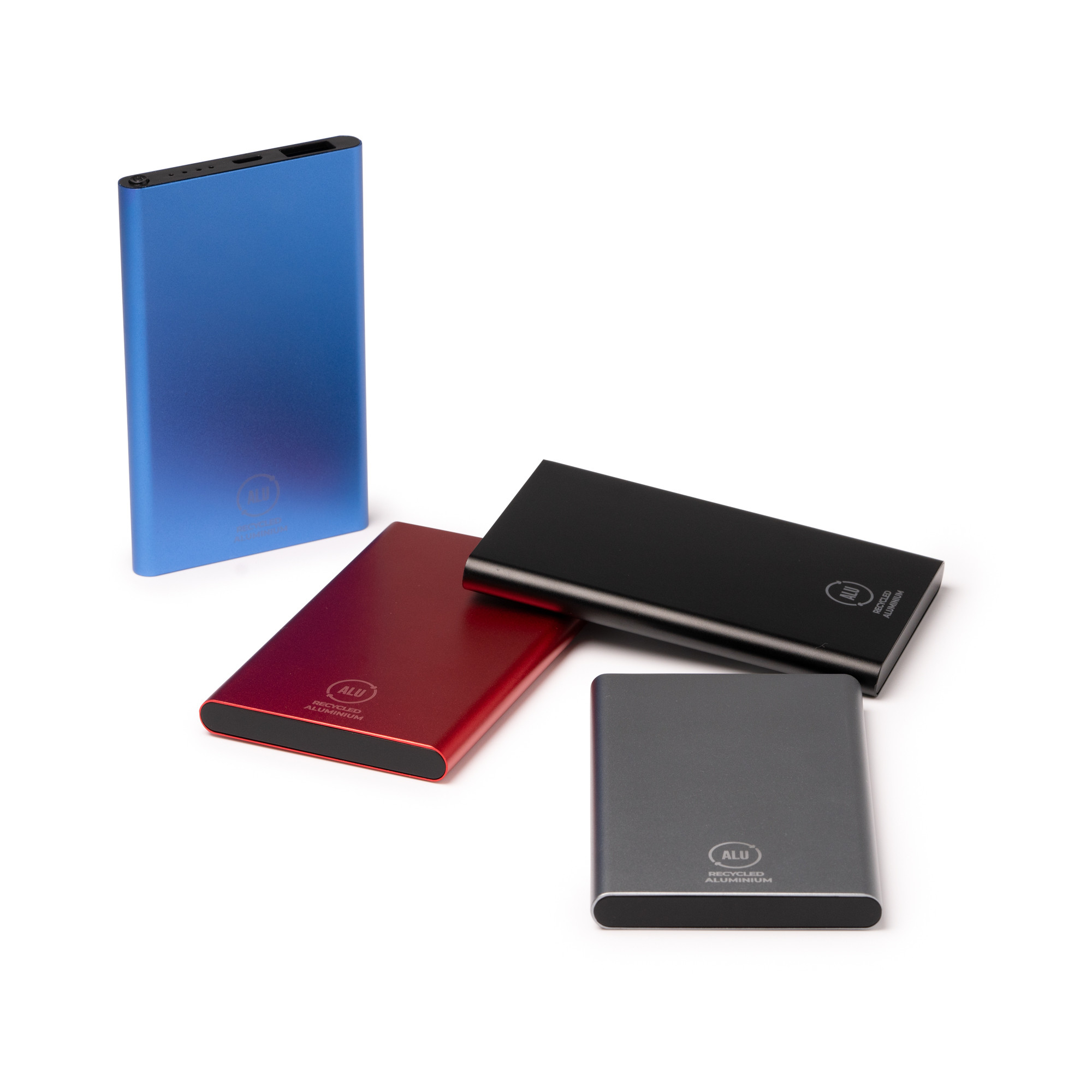 Beta - power bank in alluminio riciclato