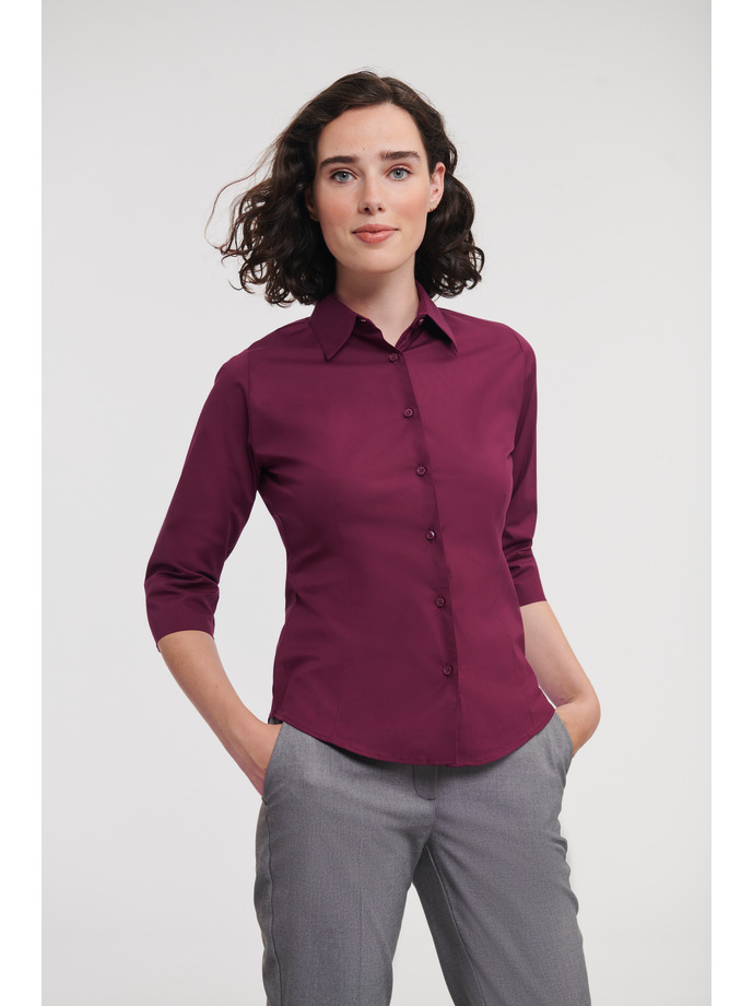 Camicia Lady Fit Manica 3/4