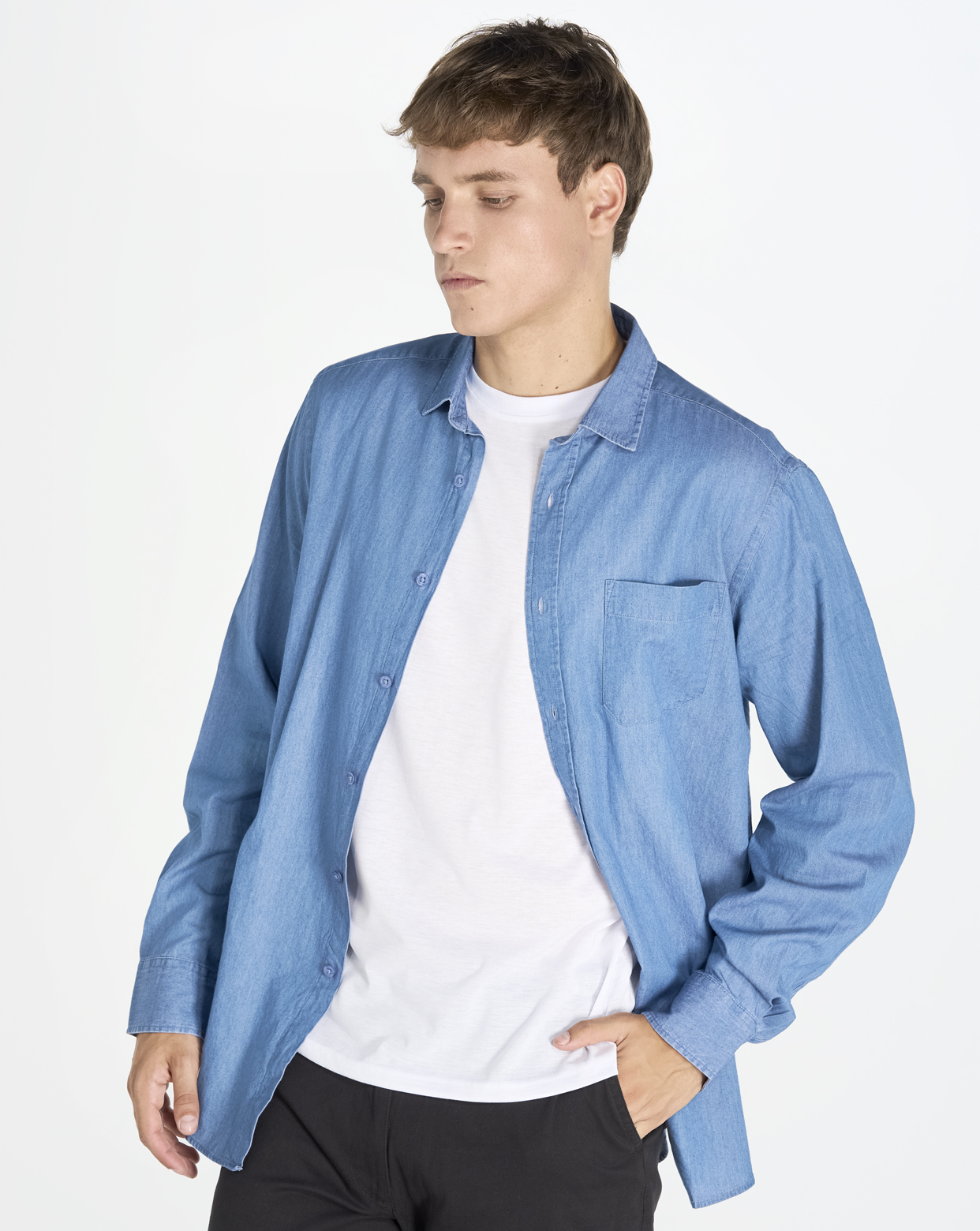 Camicia Man Manica Lunga